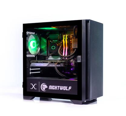 XRIG NIGHTWOLF PRO V3 14th Gen Intel Core i7 14700K 20 Cores (8P+12E) 28 Threads Upto 5.6 GHz (32 GB RAM/NVIDIA GeForce RTX 4070 12GB GDDR6X Graphics/1 TB SSD Capacity/Windows 10 (64-bit)/12 GB Graphics Memory) Workstation