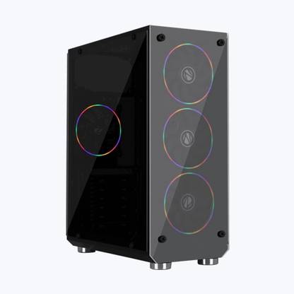 ENTWINO ASSEMBLED FIRE GAMING PC 2400 i5 2400 (8 GB RAM/nvidia Graphics/500 GB Hard Disk/120 GB SSD Capacity/Windows 10 (64-bit)/4 GB Graphics Memory) Mid Tower