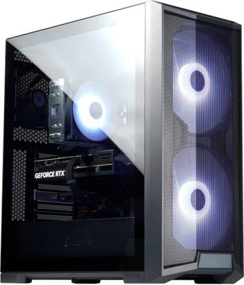 Compassco Prowler X400 Gaming PC WARU0 Core i5 13400F (128 GB RAM/NVIDIA RTX 4060 Ti Graphics/2 TB Hard Disk/500 GB SSD Capacity/Windows 11 Home (64-bit)/8 GB Graphics Memory) Gaming Tower