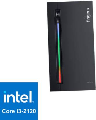 LATHOR Core i3-2120 Processor | 16GB RAM | 256GB SSD | 500GB HDD | RGB Flow C2 | KEUSD Intel® Core™ i3-2120 [3MB Smart Cache, Frequency 3.30 GHz] (16 GB RAM/Intel® HD 2000 Graphics/500 GB Hard Disk/256 GB SSD Capacity/Windows 11 Home (64-bit)) Mid Tower with MS Office