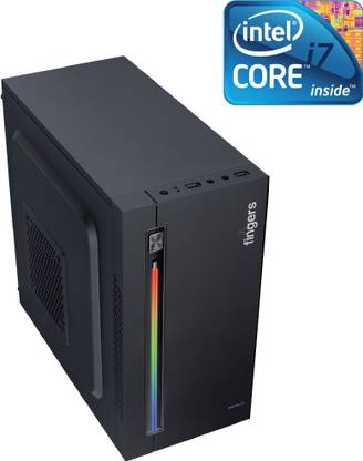 LATHOR Intel® Core™ i7-3770 Processor [16GB RAM / 1024GB SSD] Flow-C2 CPU [ZUJ] Intel Core™ i7 [4 Cores, 8 Threads, Up to 3.90 GHz] (16 GB RAM/Intel® Ultra HD 4000 Graphics/1 TB SSD Capacity/Windows 11 Pro) Mini Gaming Tower with MS Office