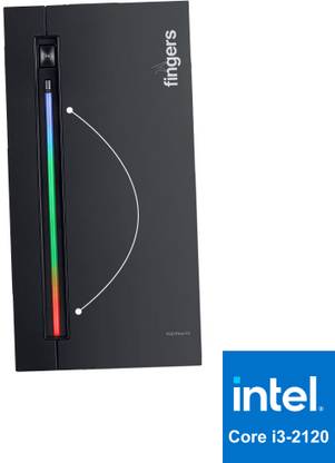 LATHOR Core i3-2120 Processor | 16GB RAM | 256GB SSD | 500GB HDD | RGB Flow C2 | KEQOD Intel® Core™ i3 Processor (2nd Generation) [3MB Cache, 3.30 GHz] (16 GB RAM/Intel® HD 2000 Graphics/500 GB Hard Disk/256 GB SSD Capacity/Windows 11 Home (64-bit)) Mid Tower with MS Office