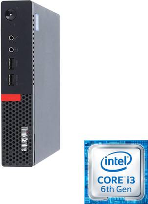 Hayyo ThinkCentre Tiny PC | Core i3 Processor [3MB Smart Cache, 3.70 GHz] | S/N: HYAZC AZC (8 GB RAM/1.05 GHz Intel® HD 530 Graphics/1 TB SSD Capacity/Windows 11 Pro) Mini Tower with MS Office