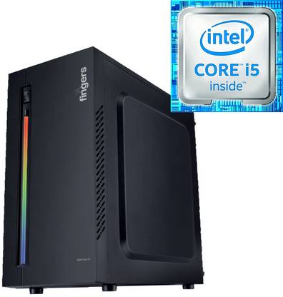 Longan Intel® Core™ i5-2400 Processor [4 Cores, 4 Threads] | Fingers RGB-Flow C2 [VSZ] Gaming PC - Core™ i5-2400 [4 Cores, 4 Threads] (8 GB RAM/Intel® UHD Graphics/1 TB Hard Disk/256 GB SSD Capacity/Windows 11 Pro/1 GB Graphics Memory) Gaming Tower with MS Office