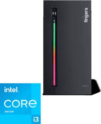 LATHOR Core i3-2nd Generation | 16GB RAM | 256GB SSD | 500GB HDD | RGB Flow C2 | KETPU Intel Core i3 Processor (2nd Generation) [3MB Cache, 3.30 GHz] (16 GB RAM/Intel® HD 2000 Graphics/500 GB Hard Disk/256 GB SSD Capacity/Windows 11 Home (64-bit)) Mid Tower with MS Office