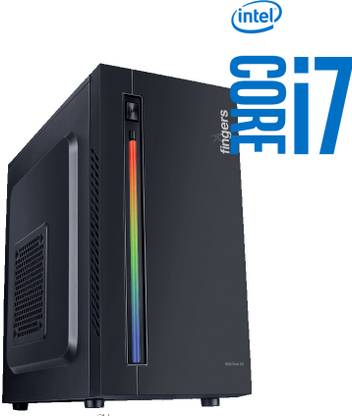 LATHOR Intel Core™ i7 - 3770 [16GB RAM / 1024GB SSD] Flow-C2 CPU [TSQ] Core i7 - 3770 [8 MB Smart Cache, Up to 3.90 GHz] (16 GB RAM/Intel® UHD Graphics/1 TB SSD Capacity/Windows 11 Pro) Gaming Tower with MS Office