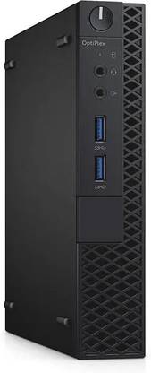 INTECHVISION MINI-TOWER i3-7th generation (Refurbished) (8 GB RAM/Intel onboard Graphics/256 GB SSD Capacity/Windows 11 Home (64-bit)/1 GB Graphics Memory) Mini Tower with MS Office