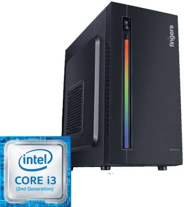 LATHOR Core i3-2120 Processor | 16GB RAM | 256GB SSD | 500GB HDD | RGB Flow C2 | KEXUR Intel® Core™ i3-2120 [3MB Cache, 3.30 GHz] (16 GB RAM/Intel® HD 2000 Graphics/500 GB Hard Disk/256 GB SSD Capacity/Windows 11 Home (64-bit)) Mid Tower with MS Office