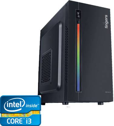 Shop New Core i3-2nd Generation | 16GB RAM | 500GB HDD | 256GB SSD | RGB Flow C2 | VMNLV Intel Core i3-2120 Processor (16 GB RAM/Intel® HD 2000 Graphics/500 GB Hard Disk/256 GB SSD Capacity/Windows 11 Home (64-bit)) Mid Tower with MS Office