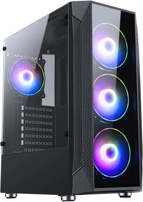 ENTWINO GAMING_PC_515GBSSD_16_GB_2600_4GB_GRAPHICS core i5 750 (16 GB RAM/Intel HD Graphics/512 GB SSD Capacity/Windows 11 Home (64-bit)/4 GB Nvidia GB Graphics Memory) Mid Tower