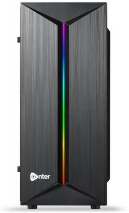 Enter ENTERI3 CORE i3 2100 (8 GB RAM/INTEL HD Graphics/498 GB Hard Disk/120 GB SSD Capacity/Windows 10 Pro (64-bit)/1 GB Graphics Memory) Mid Tower with MS Office