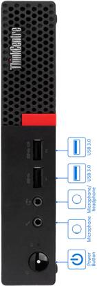ShopSmart ThinkCentre Tiny PC | Core i3 Processor [3MB Smart Cache, 3.70 GHz] | S/N: SSWSZ Intel® Core™ i3 (6th Gen) Processor (16 GB RAM/1.05 GHz Intel® HD 530 Graphics/1 TB Hard Disk/256 GB SSD Capacity/Windows 11 Pro) Mini Tower with MS Office