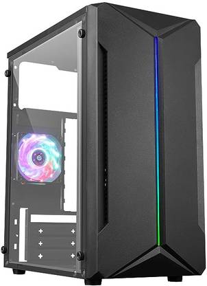 BullOne ZX07 CoRE i7-4700 (8 GB RAM/Ultra HD Graphics/1 TB Hard Disk/128 GB SSD Capacity/Windows 10 (64-bit)/Upto on Board 1 GB Graphics Memory) Mid Tower with MS Office