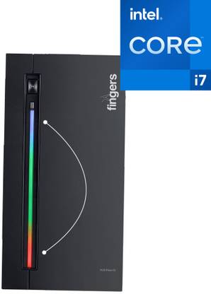 LATHOR Core™ i7-3770 Processor [4 Cores, 8 Threads] [16GB RAM / 1TB SSD] Flow-C2 [YUA] Core™ i7 - 3770 Processor [8 MB Smart Cache, Up to 3.90 GHz] (16 GB RAM/Intel® Ultra HD 4000 4K Graphics/1 TB SSD Capacity/Windows 11 Pro) Gaming Tower with MS Office