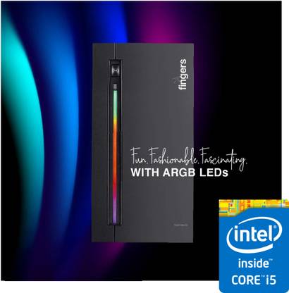 buy buy Core™ i5-2400 Processor | Fingers RGB-Flow C2 [ONY] Intel® Core™ i5-2400 Processor (8 GB RAM/Intel® Ultra HD Graphics/1024 GB Hard Disk/256 GB SSD Capacity/Windows 11 Pro/1 GB Graphics Memory) Mid Tower with MS Office