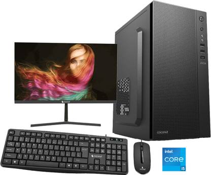COCONUT i5 COMPUTER Core i5 (16 GB RAM/INTEL Graphics/256 GB SSD Capacity/Windows 10 (64-bit)/2 GB Graphics Memory) Mid Tower with MS Office