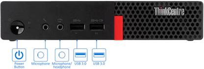 NCS Core i7 (6th Gen) - ThinkCentre Mini Desktop [MEL] Lenovo Mini PC - Intel® Core™ i7 - 6700 Processor [8MB Cache, Up to 4.00 GHz] (16 GB RAM/Intel® HD 530 Graphics/1 TB SSD Capacity/Windows 11 Pro) Mid Tower with MS Office