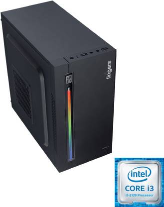 LATHOR Intel Core i3-2120 Processor/16GB RAM/500GB HDD/256GB SSD/RGB Flow C2 | KEZUN Intel® Core™ i3 (2nd Generation) [3MB Smart Cache, Frequency 3.30 GHz] (16 GB RAM/Intel® HD 2000 Graphics/500 GB Hard Disk/256 GB SSD Capacity/Windows 11 Home (64-bit)) Mid Tower with MS Office