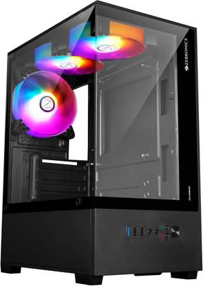 MU ENTERPRISES FX4100 Gaming Core i3 7100 (8 GB RAM/GT630 Ultra HD Graphics/1 TB Hard Disk/128 GB SSD Capacity/Windows 10 Pro (64-bit)/Upto On Board 1 GB Graphics Memory) Mid Tower with MS Office