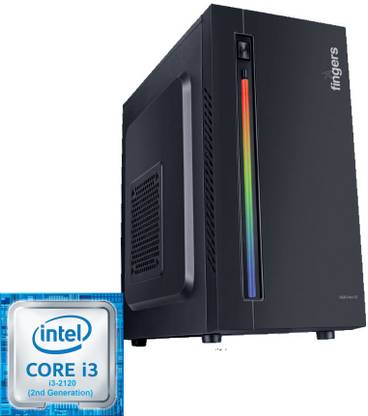 Shop New Core i3-2120 Processor | 16GB RAM | 500GB HDD | 256GB SSD | RGB Flow C2 | VMROX Intel® Core™ i3-2120 Processor [3MB Cache, 3.30 GHz] (16 GB RAM/Intel® HD 2000 Graphics/500 GB Hard Disk/256 GB SSD Capacity/Windows 11 Home (64-bit)) Mid Tower with MS Office