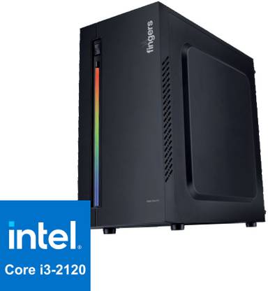 BESTYLISH Core i3-2120 Processor | 16GB RAM | 500GB HDD | 256GB SSD | RGB Flow C2 | MTDAX Intel® Core™ i3-2120 (16 GB RAM/Intel® HD 2000 Graphics/500 GB Hard Disk/256 GB SSD Capacity/Windows 11 Home (64-bit)) Mid Tower with MS Office