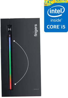 Longan Intel Core i5 (2nd Generation) | Fingers RGB-Flow C2 [DWA] Core i5-2400 Processor [4 Cores, 4 Threads] (8 GB RAM/Intel® UHD Graphics/1024 GB Hard Disk/256 GB SSD Capacity/Windows 11 Pro/1 GB Graphics Memory) Mini Tower with MS Office