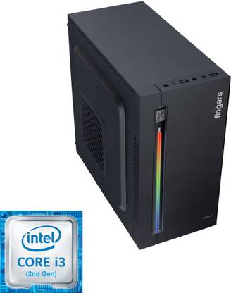 LATHOR Core i3-2120 Processor/16GB RAM/500GB HDD/256GB SSD/RGB Flow C2 | KEURZ 2nd Generation Intel Core i3 Processor [3MB Smart Cache, Frequency 3.30 GHz] (16 GB RAM/Intel® HD 2000 Graphics/500 GB Hard Disk/256 GB SSD Capacity/Windows 11 Home (64-bit)) Mid Tower with MS Office