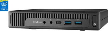 Correngo Core i5 - 6500 [4 Cores, 4 Threads] | EliteDesk Mini PC | COG2AXN HP EliteDesk 800 G2 Tiny PC - Intel Core i5 (6th Gen) (16 GB RAM/1.05 GHz Intel® HD 530 Graphics/256 GB SSD Capacity/Windows 11 Pro) Mini Tower with MS Office