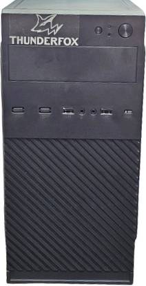 thunderfox foxi3/1st/8/500gb i3 1st (8 GB RAM/intel Graphics/500 GB Hard Disk/64 GB SSD Capacity/Windows 10 Pro (64-bit), Free DOS/0.64 GB Graphics Memory) Mid Tower