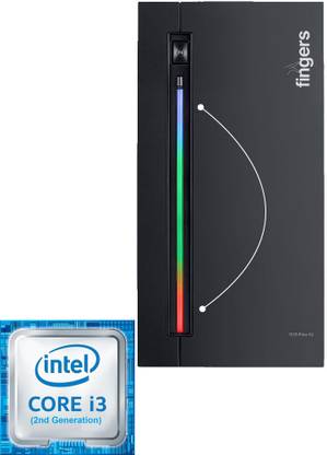 LATHOR Core i3-2120 Processor | 16GB RAM | 256GB SSD | 500GB HDD | RGB Flow C2 | KELID Intel® Core™ i3-2120 (16 GB RAM/Intel® HD 2000 Graphics/500 GB Hard Disk/256 GB SSD Capacity/Windows 11 Home (64-bit)) Mid Tower with MS Office