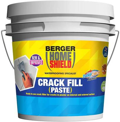 Berger HomeShield Crack Fill Paste 5 Kg - Paste to Fill Cracks in Walls ...