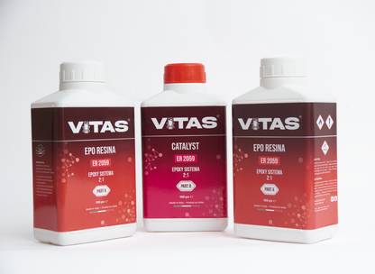 VITAS EPO RESINA ER 2059-Epoxy Sistema 2:1 – General Purpose Epoxy(PART A) Crack Filler