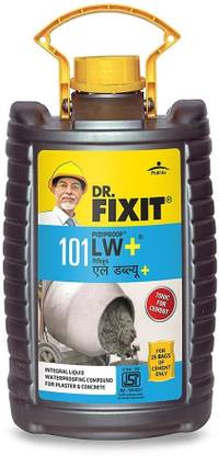DR FIXIT LW+, Cement Tonic, Liquid Waterproofing Compound for Concrete and Plaster Crack Filler