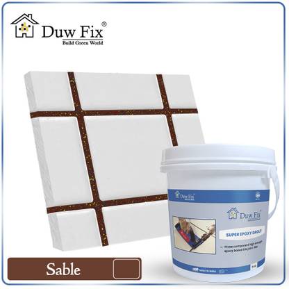 DUW FIX Glitter Epoxy Tile Grout sable rainbow Crack Filler