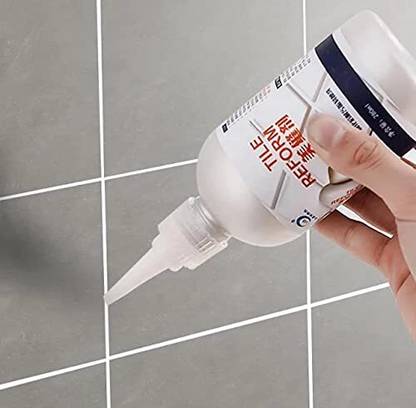 Exzer Tile Gap Filler Waterproof Gap Sealant Agent Tube Paste for Kitchen, Bathroom Crack Filler