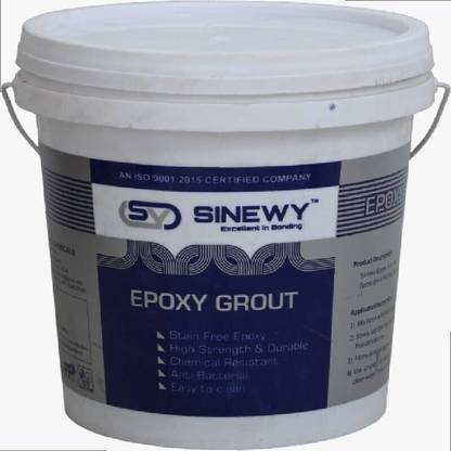 SINEWY Resin Waterproof Epoxy Grout for Wall and Floor (1 KG, Brown Gold Sparkle) Crack Filler