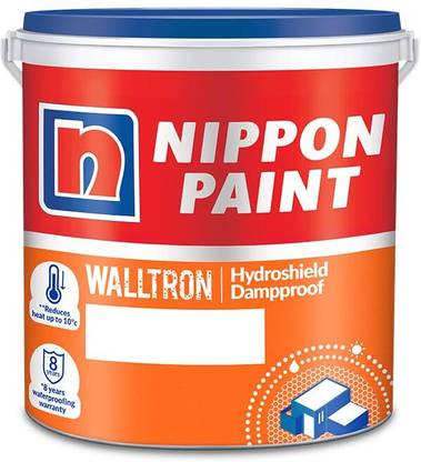 Nippon Paint Walltron Hydroshield Dampproof Heat Reduction Waterproofing Coating Crack Filler