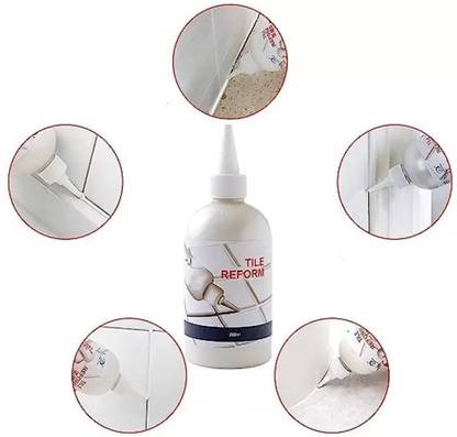 setof Tiles Gap Filler Waterproof Bathroom Gap Filling Agent Wall Crack ...