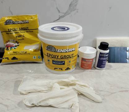 Ardex Epoxy Tile Grout (white 101) (Hardener 75g,Resin 185g &Filler 740g) hand glaf Crack Filler