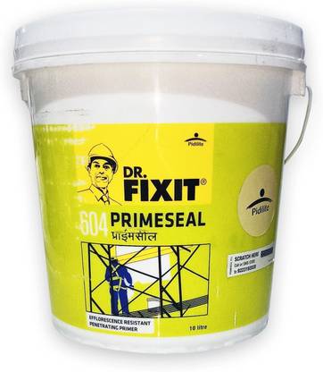 Pidilite Dr. Fixit Primeseal 604 (10 Kg) Efflorescence Resistant Penetrating Primer Crack Filler