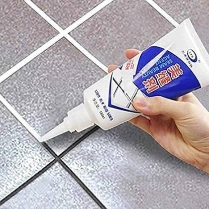 Gityou Waterproof Tile Gap & Grout Filler, Leak-Stop Silicone Sealant Crack Filler