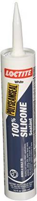 loctite 100% silicone sealant (White) Crack Filler