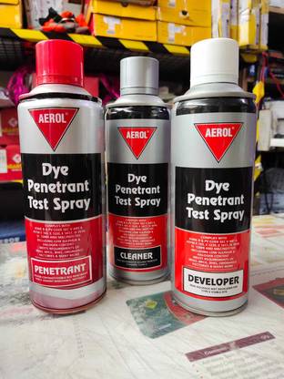 TOOL ZONE Dye Penetrant Test (DPT) Spray Kit Crack Filler