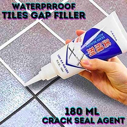 Aelisco Waterproof Tiles Gap Filler Agent Leakage Stop Silicone Grout Sealant Paste Crack Filler