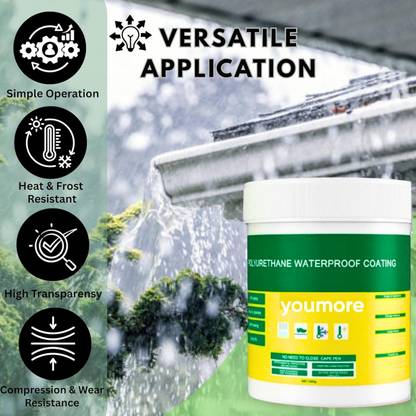 youmore Transparent Leak-Proof Waterproofing Glue Paste For All types of waterproofing Crack Filler