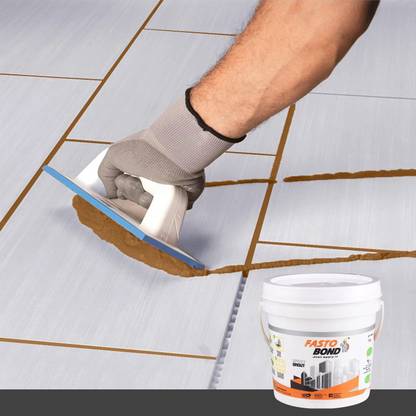 Fastobond Epoxy Tile Grout 3 Components COFFEE BROWN COLOR Crack Filler