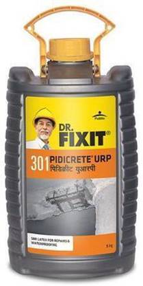 Dr. Fixit PIDICRETE URP, Cement Fevicol, Latex Base, Universal Waterproofing, Repair and New Construction, 5 KG Crack Filler