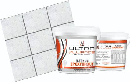 Ultra Alliance Platinum Epoxy Grout Grey Color Crack Filler