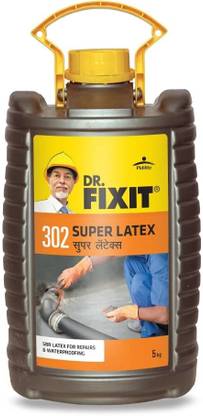 Dr. Fixit 302 Super Latex SBR Latex For Waterproofing & Repairs Crack Filler