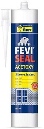 Pidilite FEVISEAL ACETOXY SILICON SEANLANT GP 280ML Crack Filler